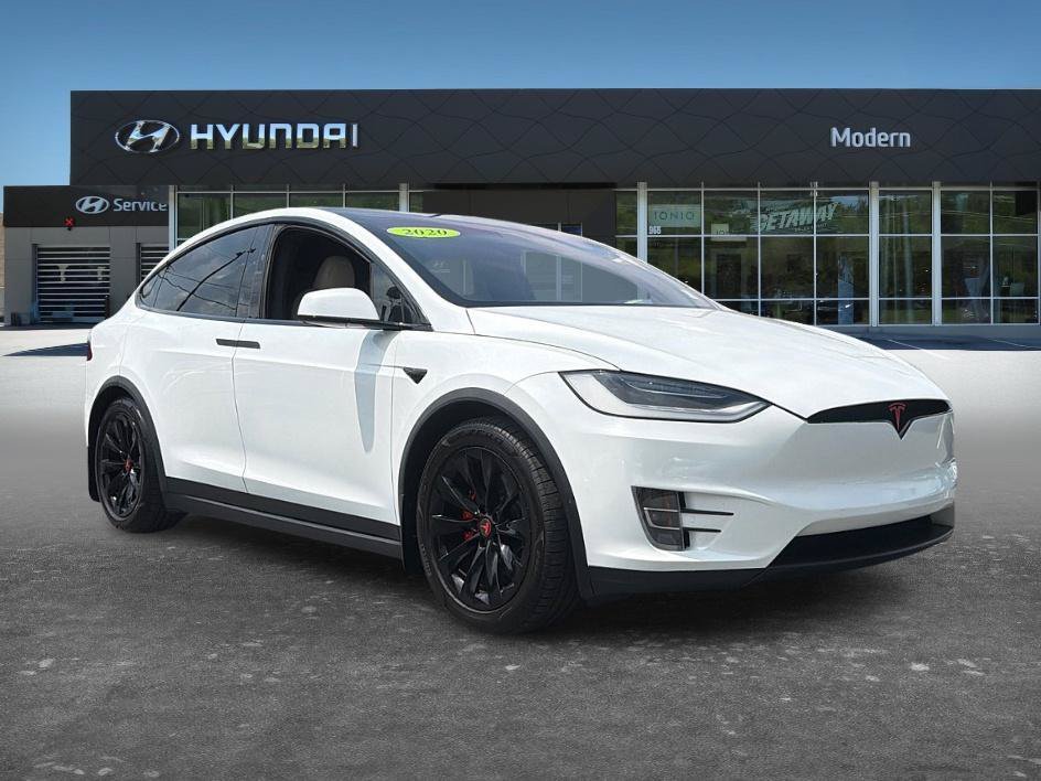 Used 2020 Pearl White Tesla Performance image 3