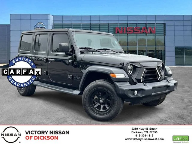 Used 2023 Black Jeep Sport S image 1