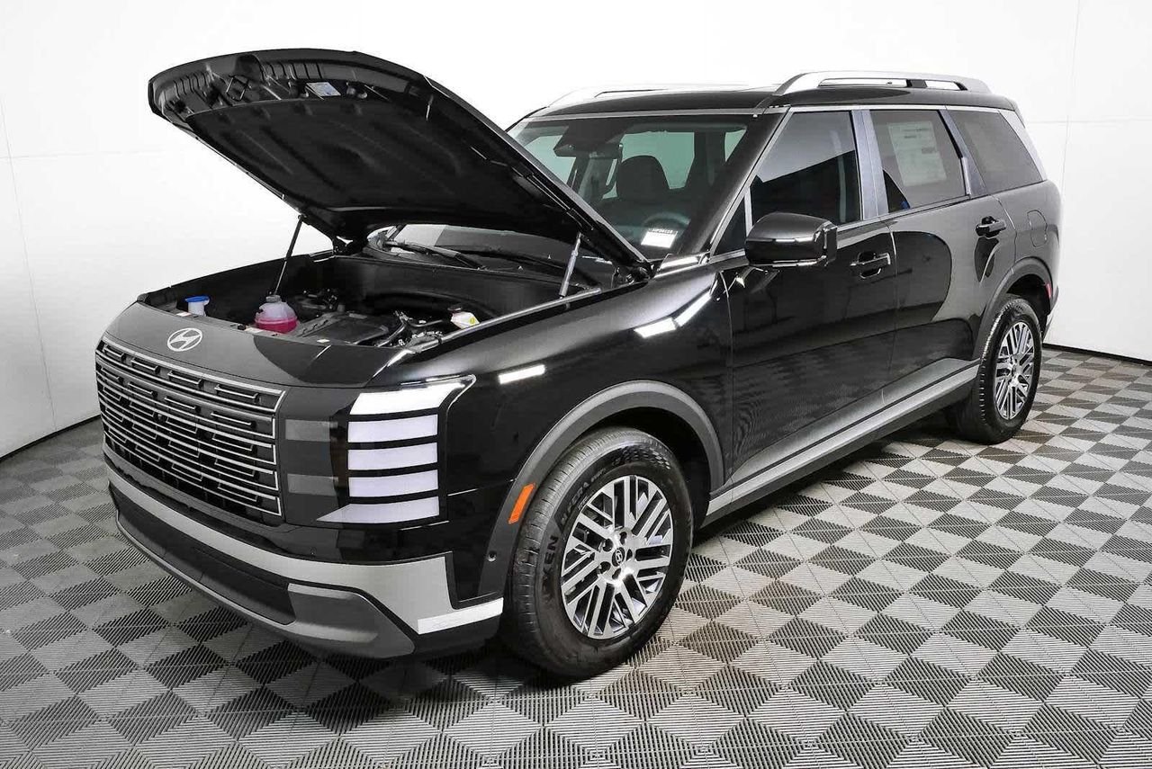 New 2026 Abyss Black Pearl Hyundai SEL Premium FWD image 46