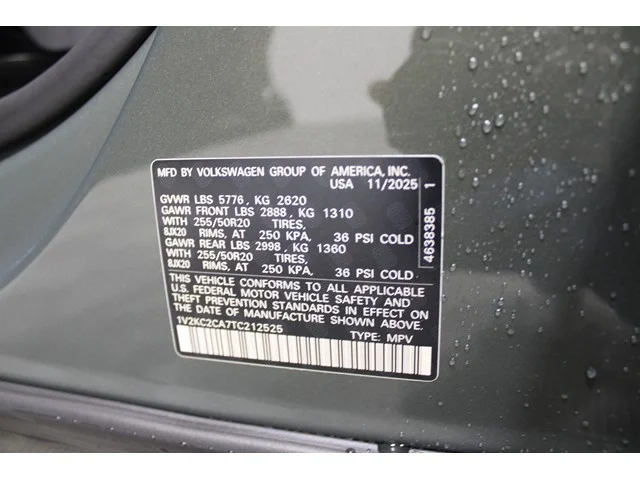 New 2026 Avocado Green Pearl Volkswagen 2.0T SE W/TECHNOLOGY image 35