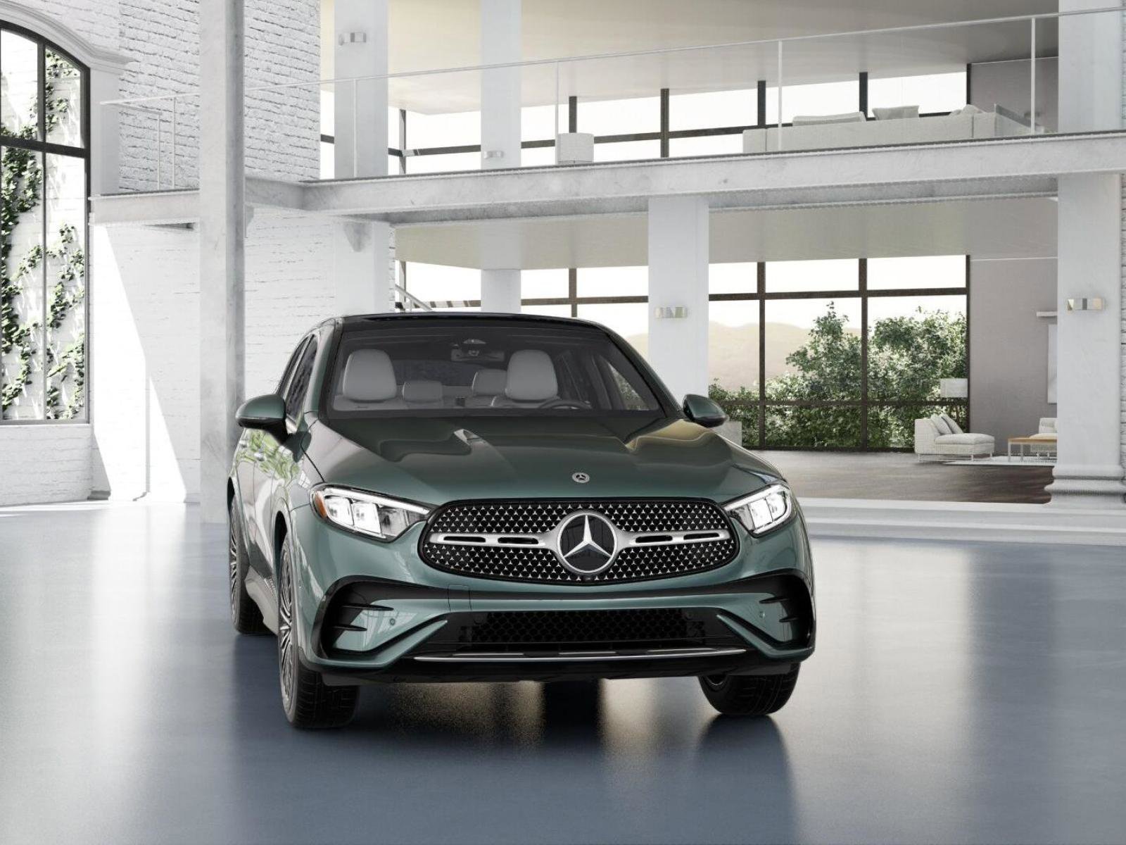 New 2026 Verde Silver Metallic Mercedes-Benz GLC 300 Coupe image 8