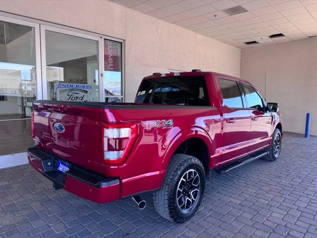 Certified Used 2022 Rapid Red Metallic Tinted Clearcoat Ford Lariat image 5