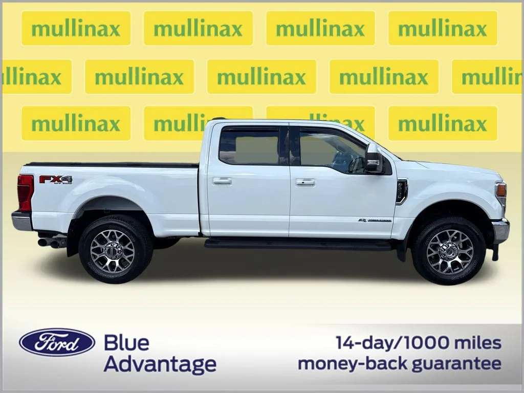 Certified Used 2022 White Ford Lariat image 2