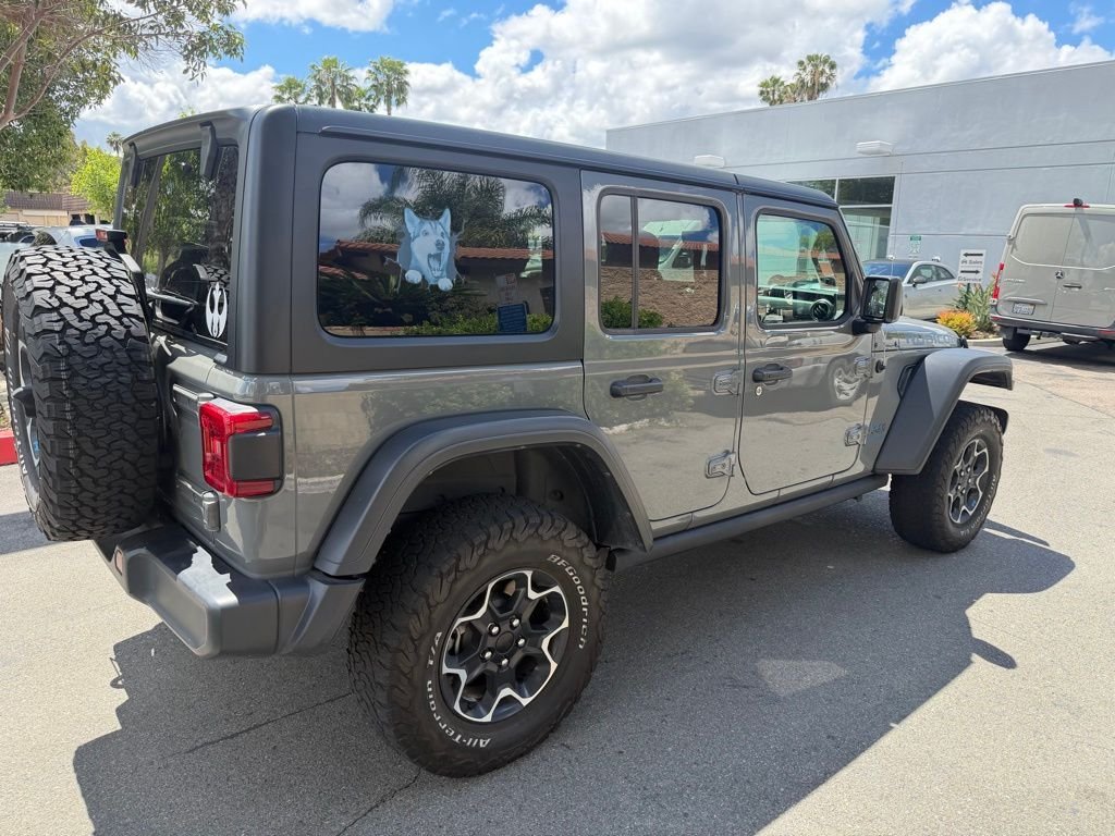 Used 2023 Gray Jeep Rubicon 4xe image 15