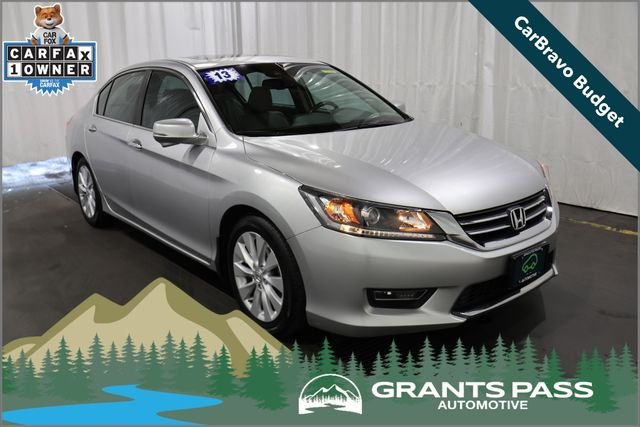 Certified Used 2013 Silver Honda EX-L image 1