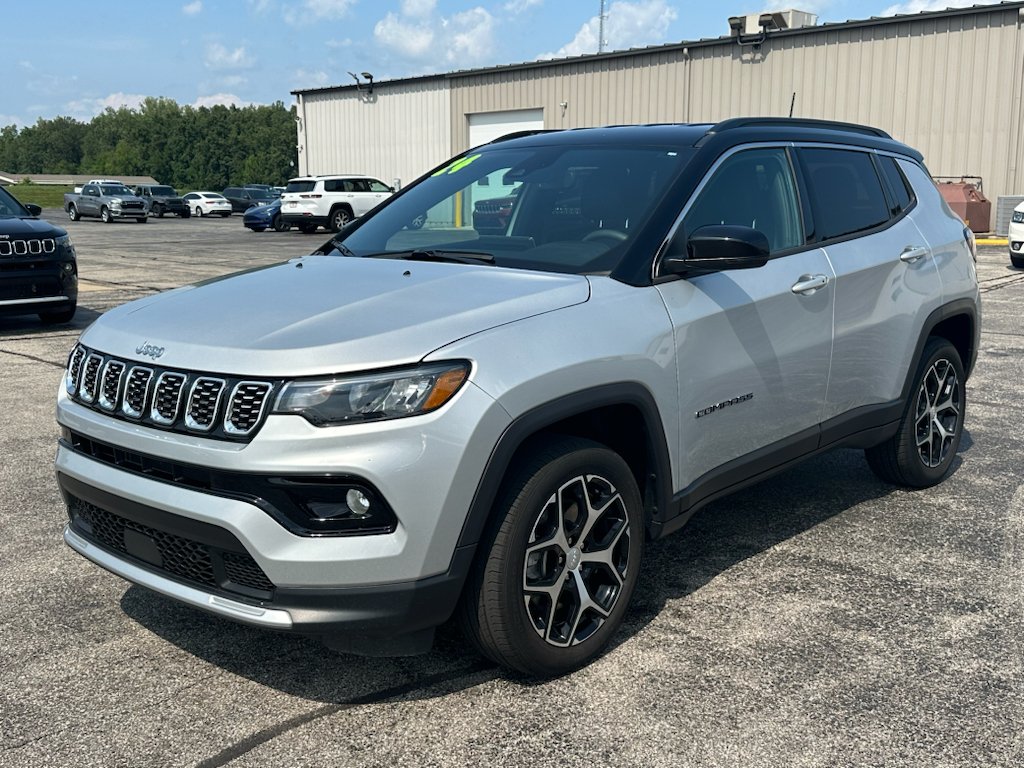 Used 2024 Silver Zynith Metallic Clearcoat Jeep Limited image 1