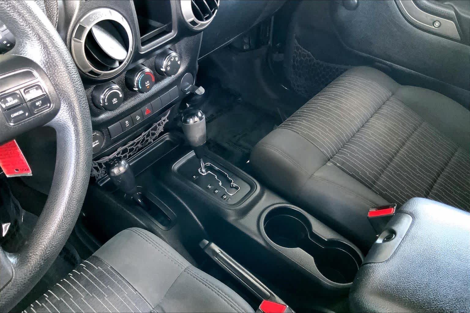 Used 2012 Black Forest Green Pearl Jeep Sport image 16