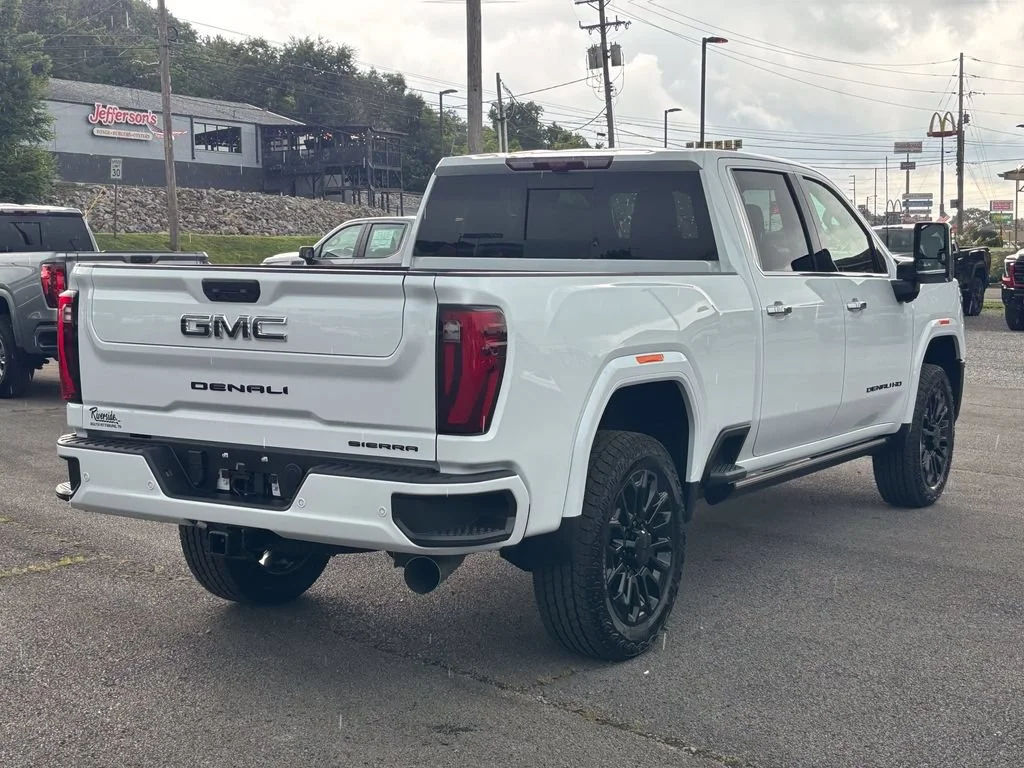 New 2026 Glacier White Tricoat GMC Denali Ultimate image 8