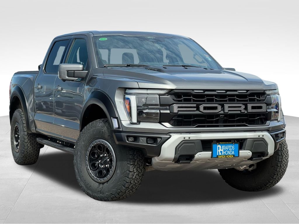 Used 2025 Gray Metallic Ford Raptor image 3
