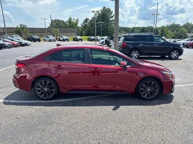 Used 2024 Red Toyota SE image 2