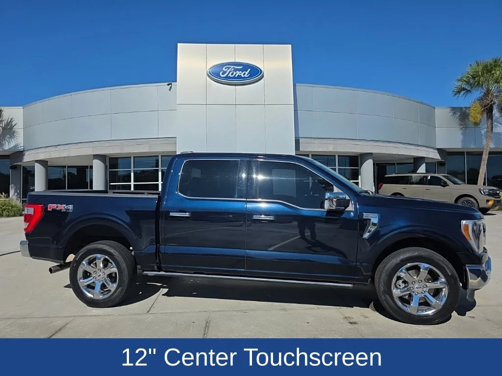 Used 2023 Antimatter Blue Metallic Ford Lariat image 6