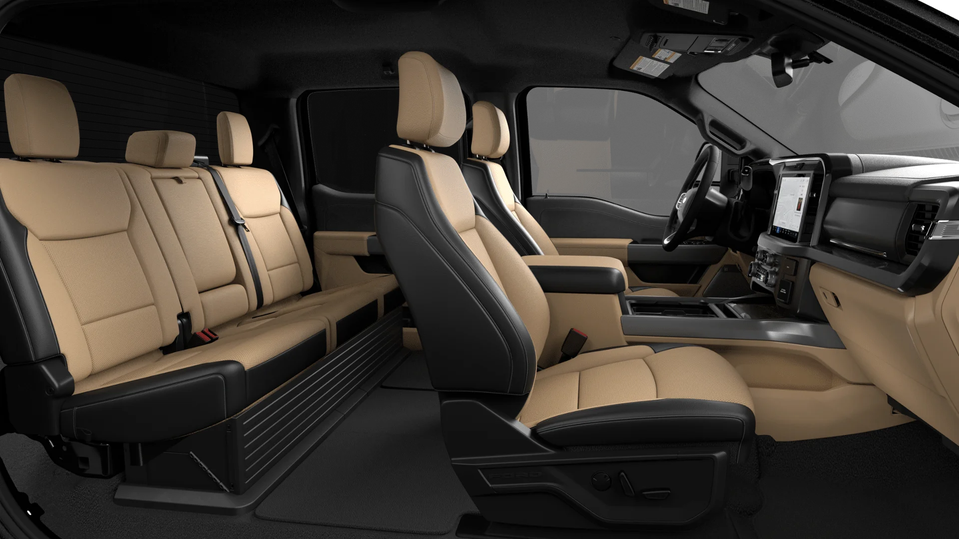 New 2027 Agate Black Metallic Ford Lariat image 6