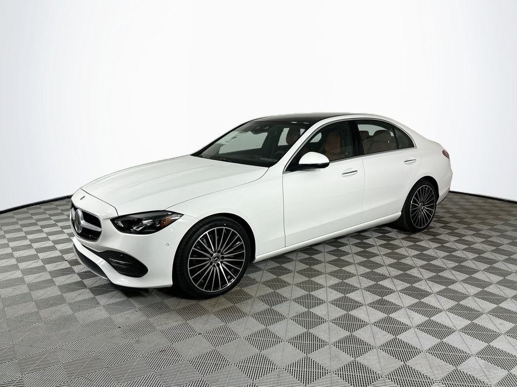 New 2026 Polar White Mercedes-Benz C 300 image 3