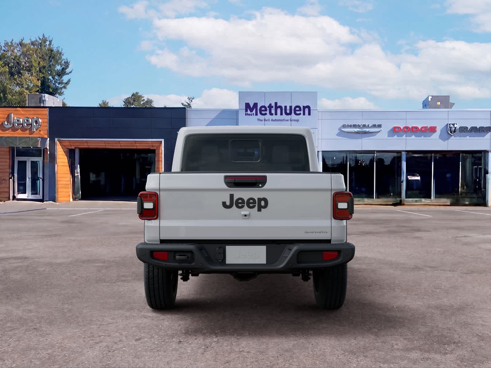 New 2026 Bright White Clearcoat Jeep Sahara image 7