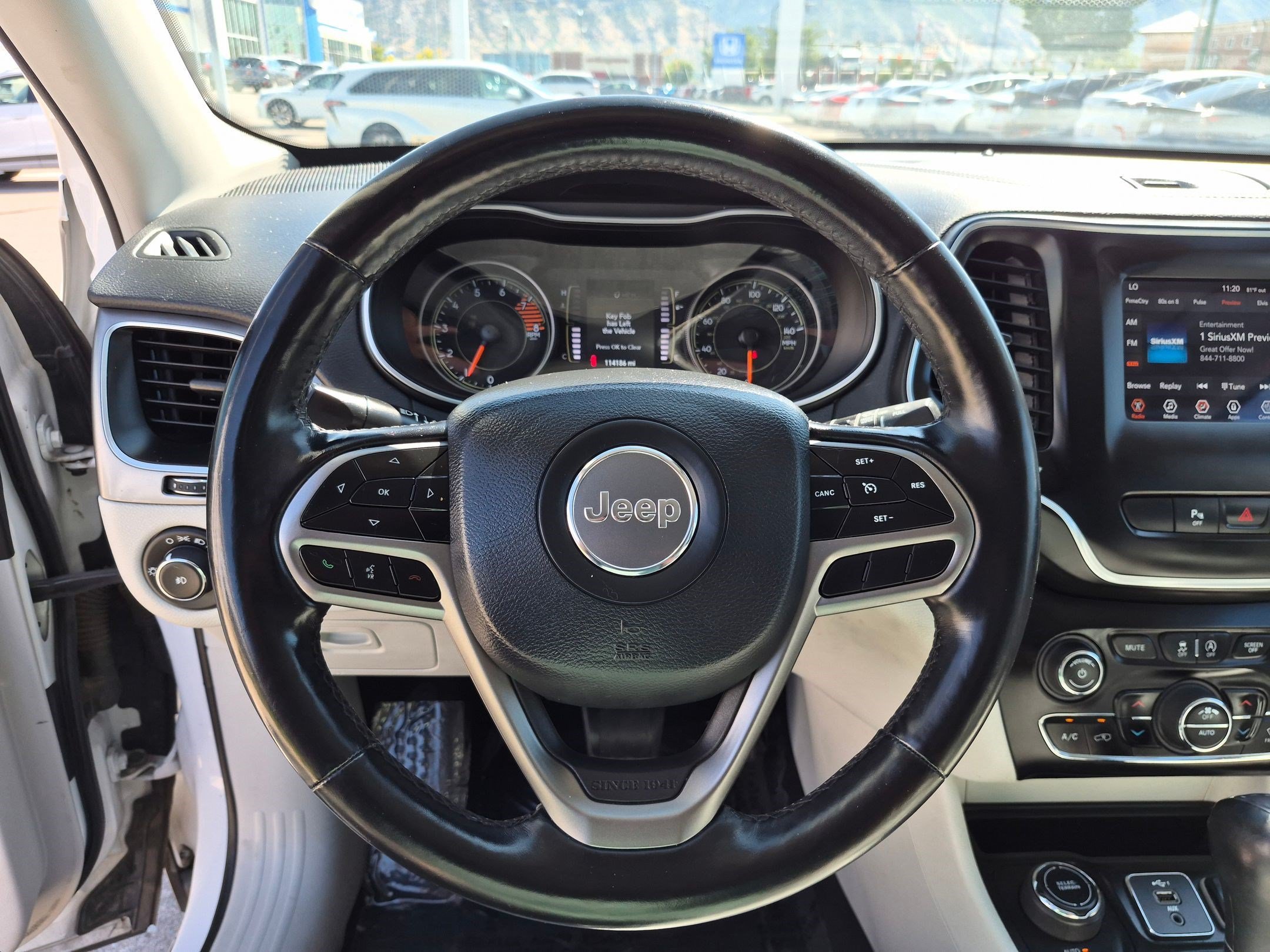 Used 2020 Bright White Clearcoat Jeep Latitude Plus image 15