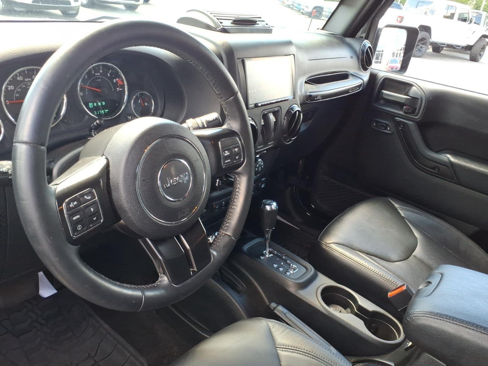 Used 2017 Black Clearcoat Jeep Smoky Mountain image 21