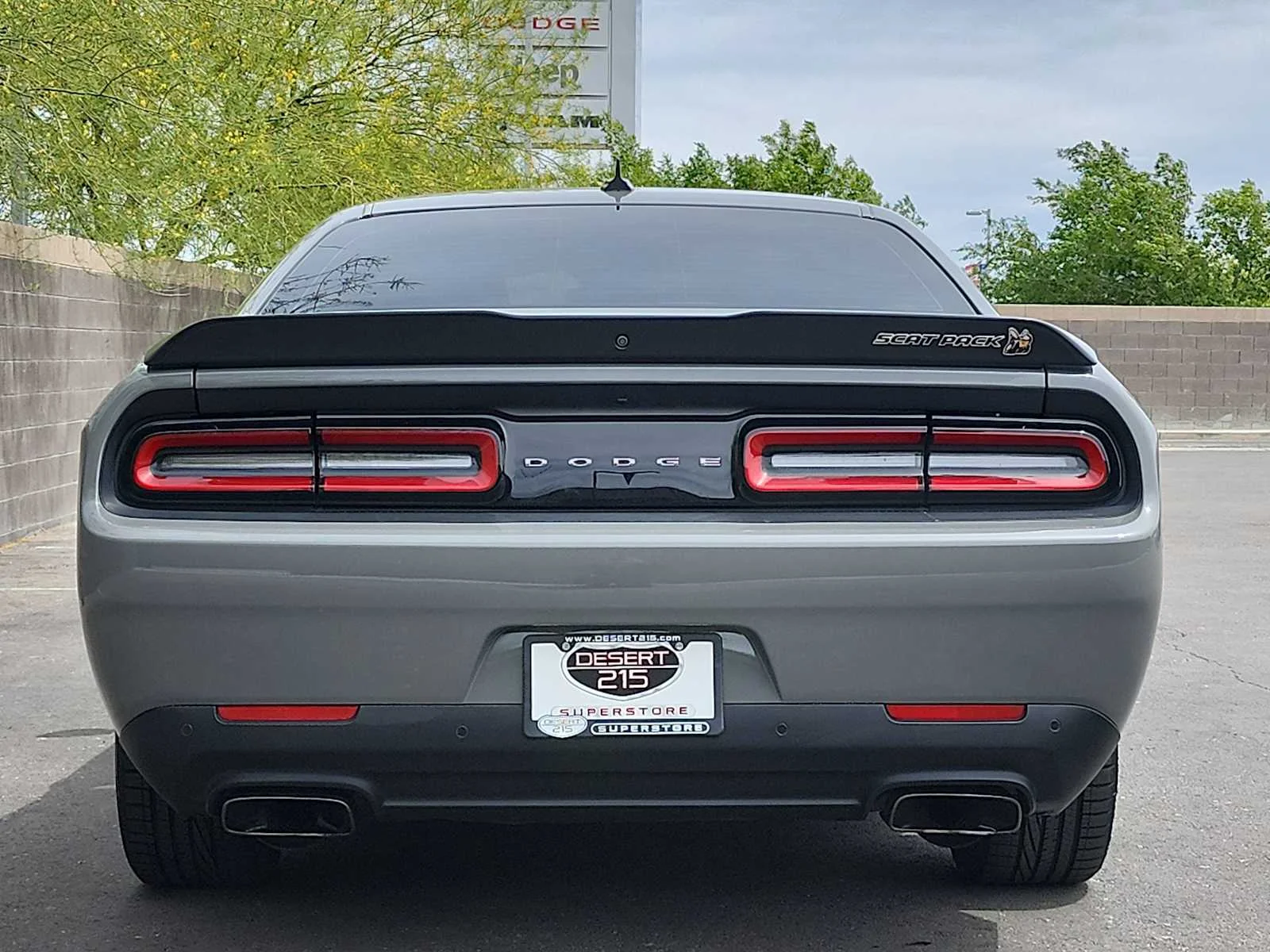 Used 2023 Destroyer Gray Clearcoat Dodge R/T Scat Pack image 8