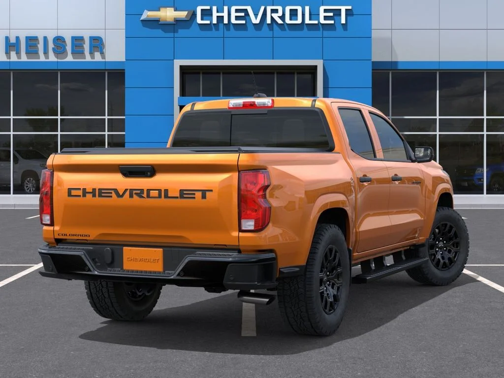 New 2026 Orange Chevrolet Work Truck image 4
