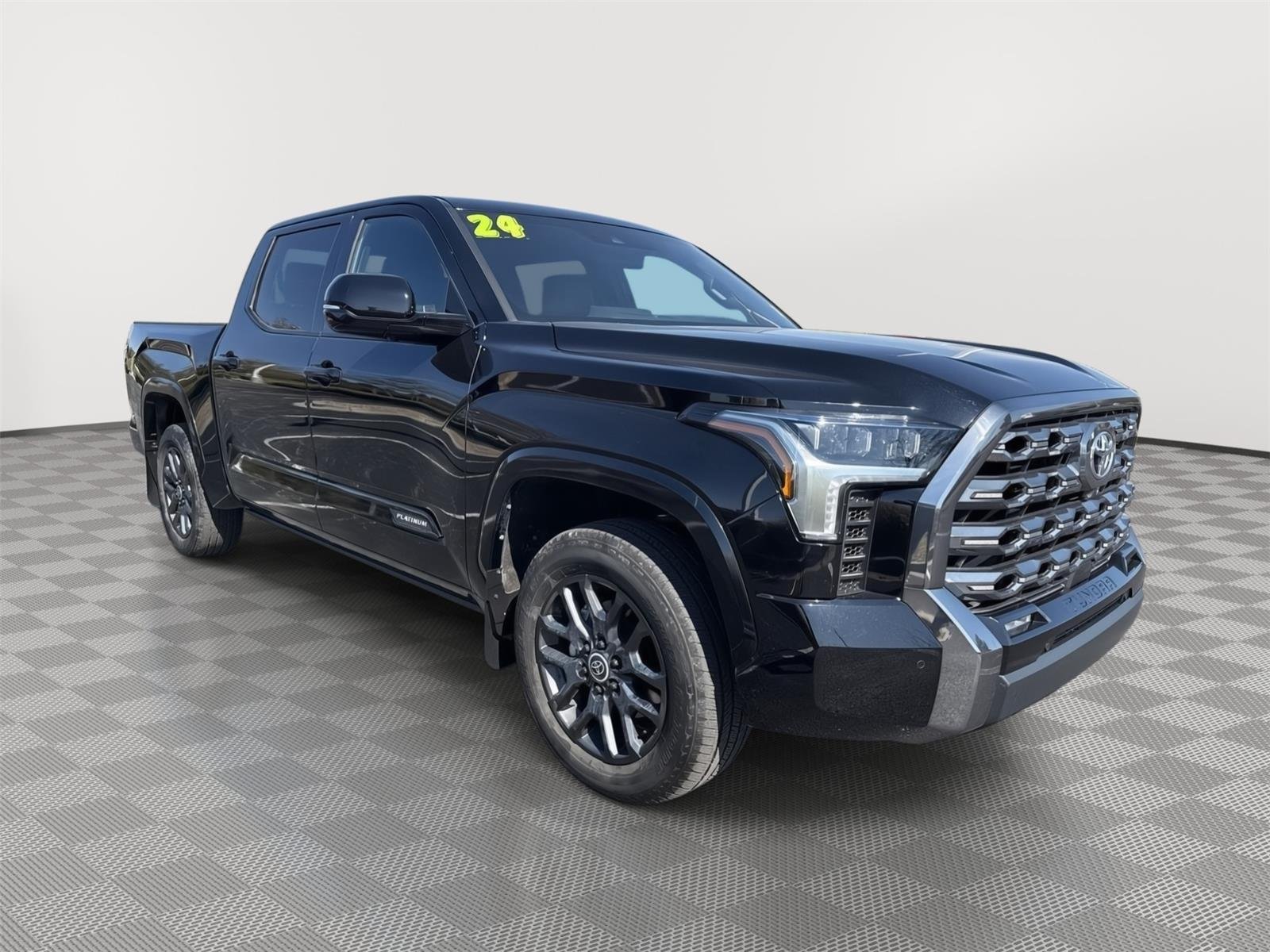 Used 2024 Midnight Black Metallic Toyota Platinum image 1