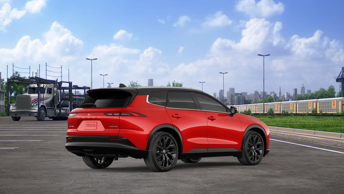 New 2026 Finish Line Red with Black roof Toyota Limited image 10