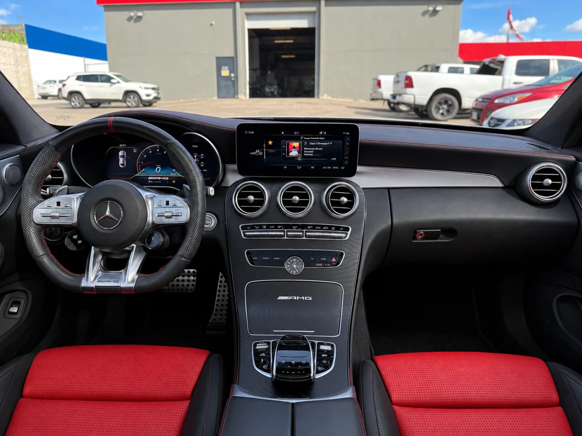 Used 2021 White Mercedes-Benz Amg C 63 S image 18