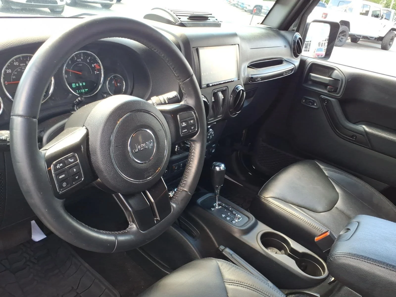 Used 2017 Black Clearcoat Jeep Smoky Mountain image 21