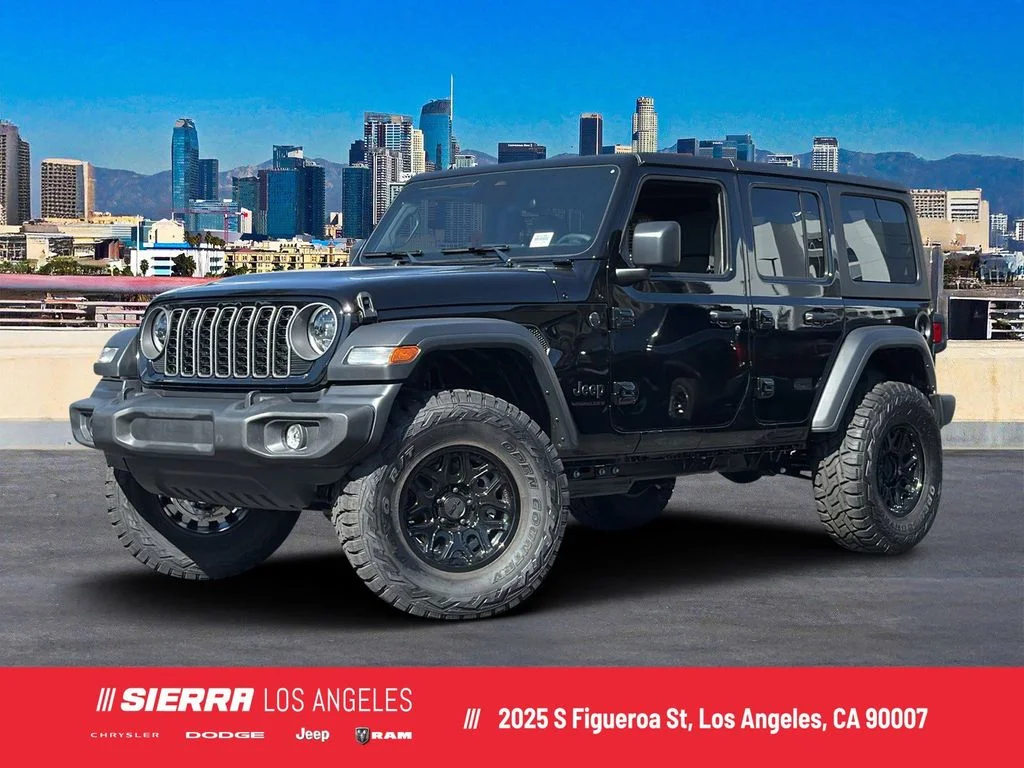 New 2026 Black Clearcoat Jeep Sport S image 1