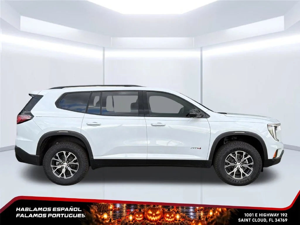 New 2026 Glacier White Tricoat GMC AT4 image 9