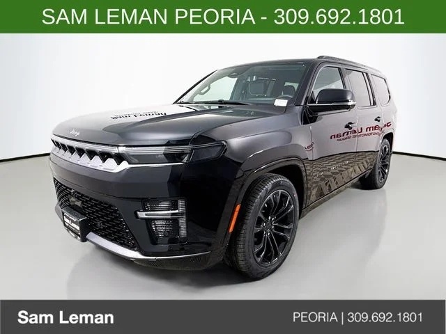 New 2026 Black Jeep Summit Reserve image 3