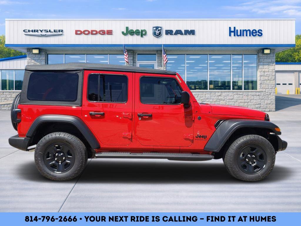 New 2026 Firecracker Red Clear-Coat Exterior Paint Jeep Sport image 2