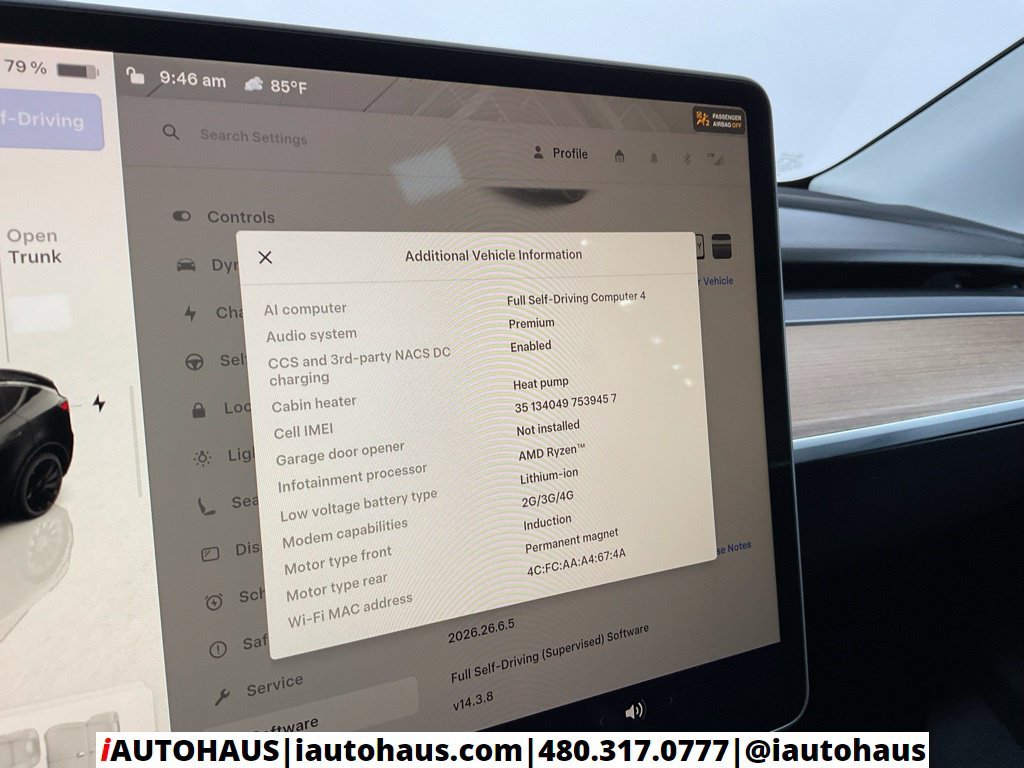 Used 2023 Black Tesla Performance image 36