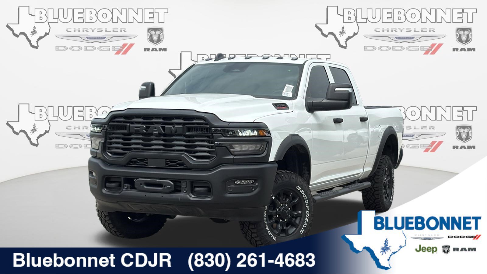 New 2026 Bright White Clear-Coat Exterior Paint RAM Tradesman image 1