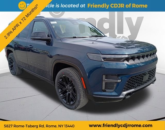 New 2026 Fathom Blue Pearlcoat Jeep Limited Reserve image 3