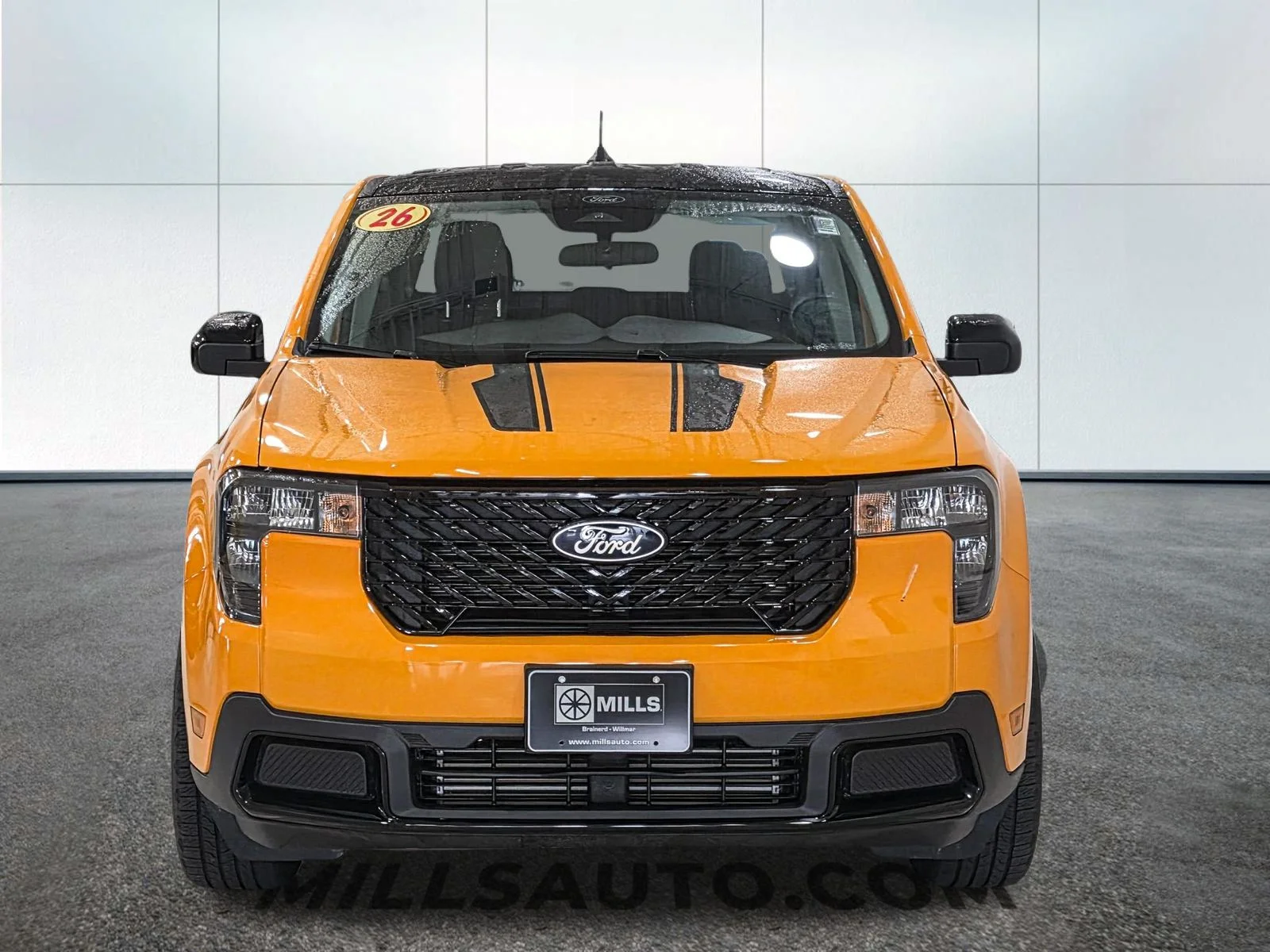 New 2026 Orange Fury Metallic Tri-Coat Ford XLT image 12
