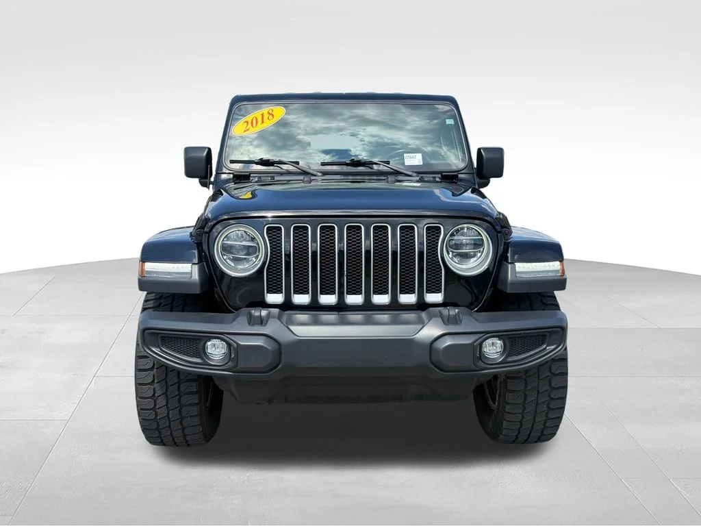 Used 2018 Black Jeep Unlimited Sahara image 24