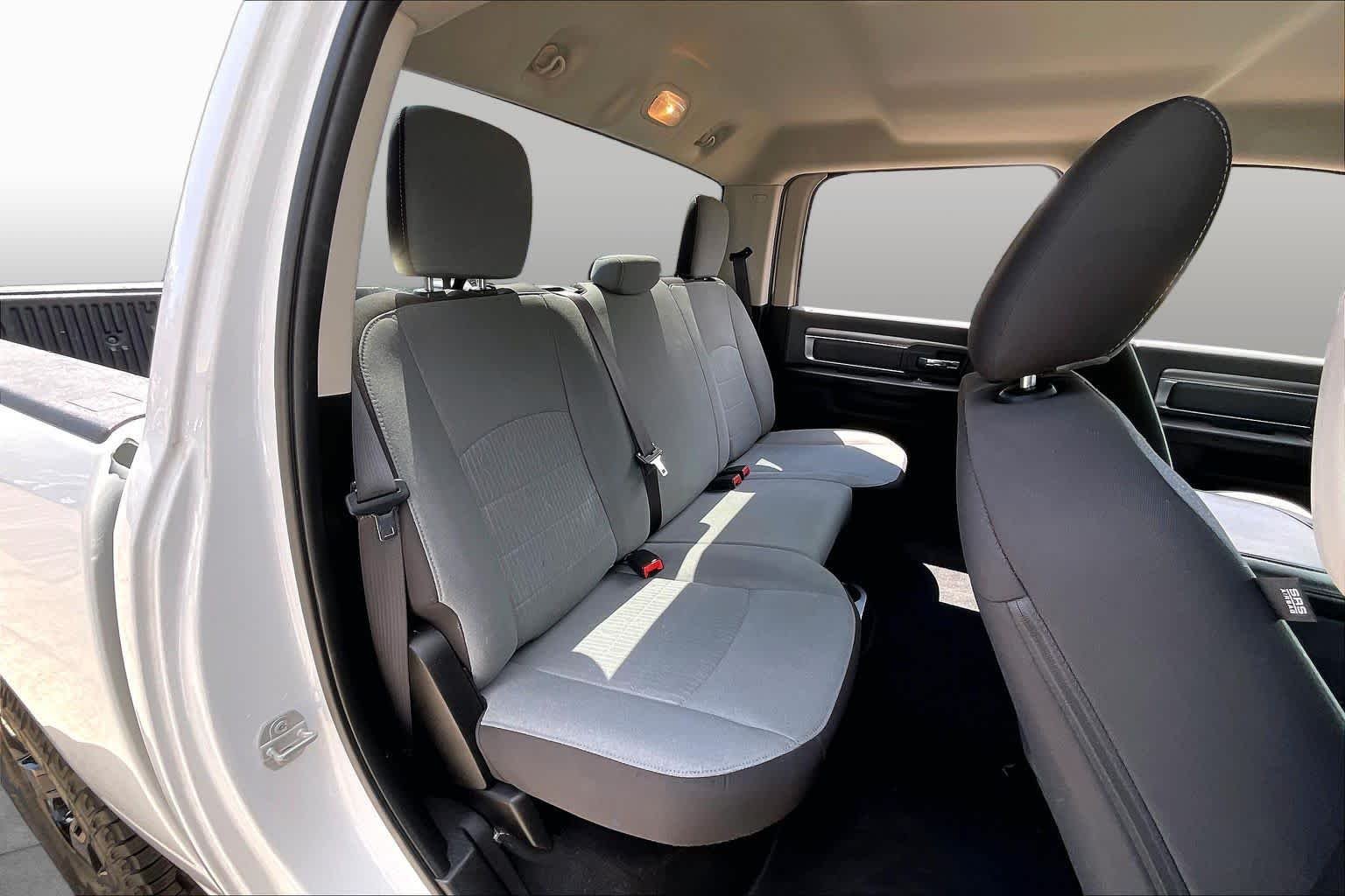 Used 2022 Bright White Clearcoat Ram SLT image 16
