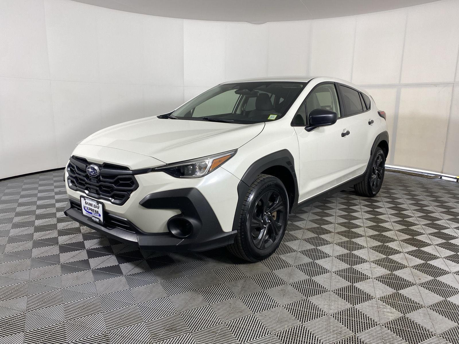 Used 2024 Crystal White Pearl Subaru BASE image 3