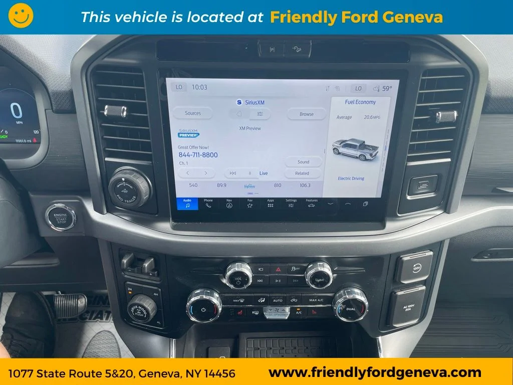 Used 2025 Agate Black Metallic Ford XLT image 58