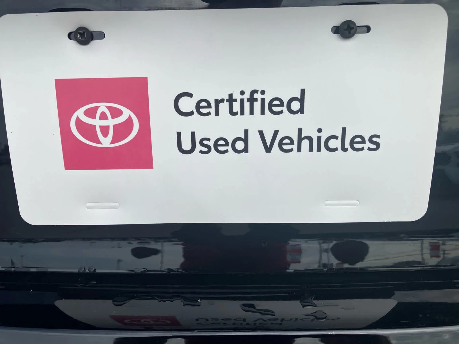 Certified Used 2026 Midnight Black Metallic Toyota XLE image 2