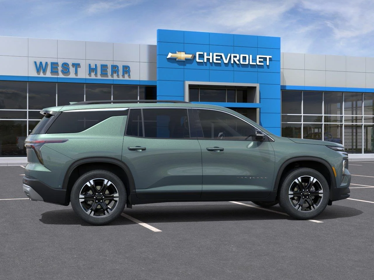 New 2027 Trillium Green Metallic Chevrolet LT image 5