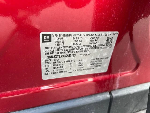 Used 2018 CAJUN RED TINTCOAT Chevrolet LT image 31