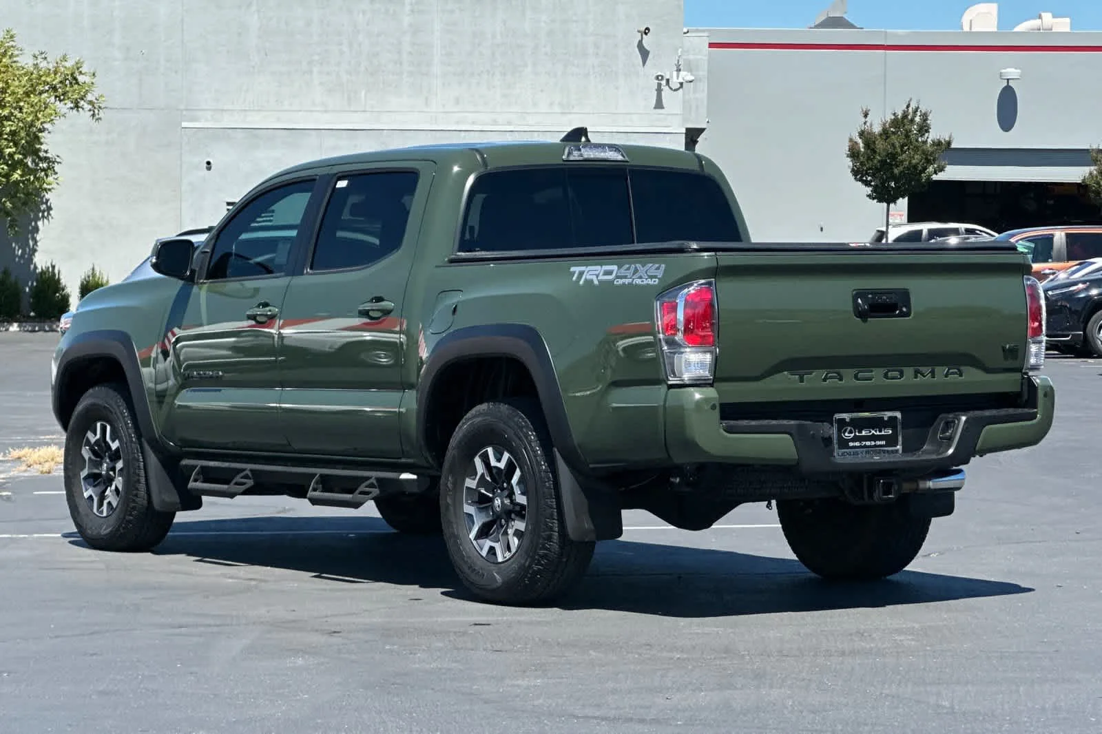 Used 2021 Army Green Toyota TRD Off Road image 7