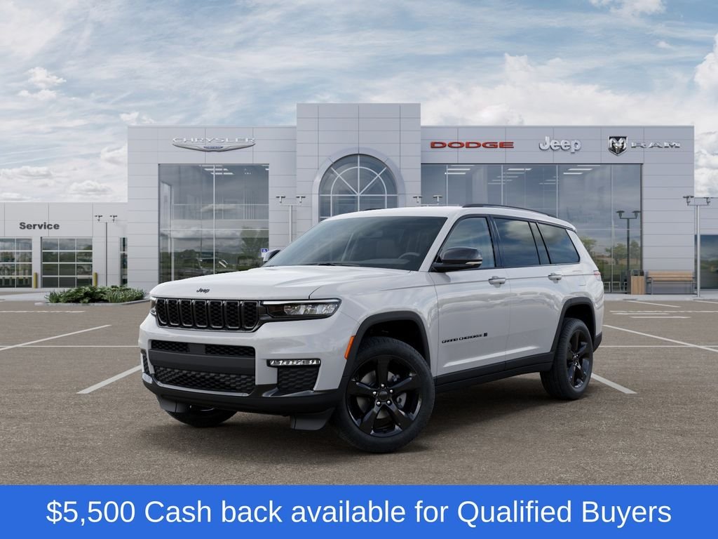 New 2025 Bright White Clearcoat Jeep Limited image 1