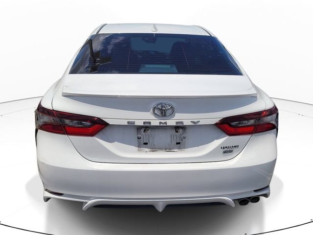 Used 2021 White Toyota SE image 4