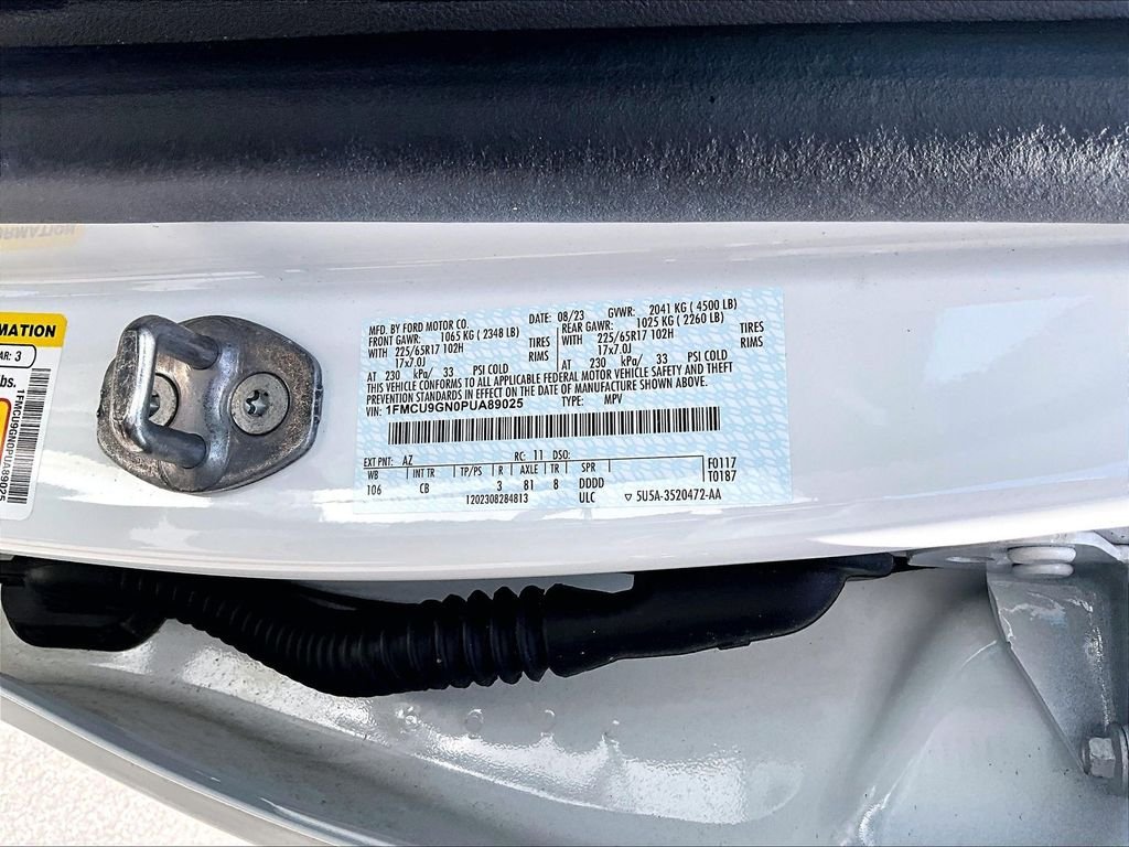 Used 2023 White Metallic Ford Active image 6