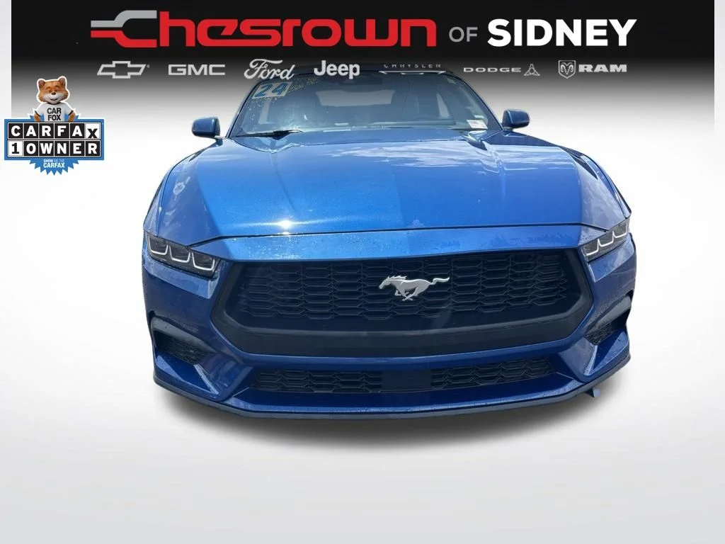 Used 2024 Blue Ford EcoBoost Premium image 8