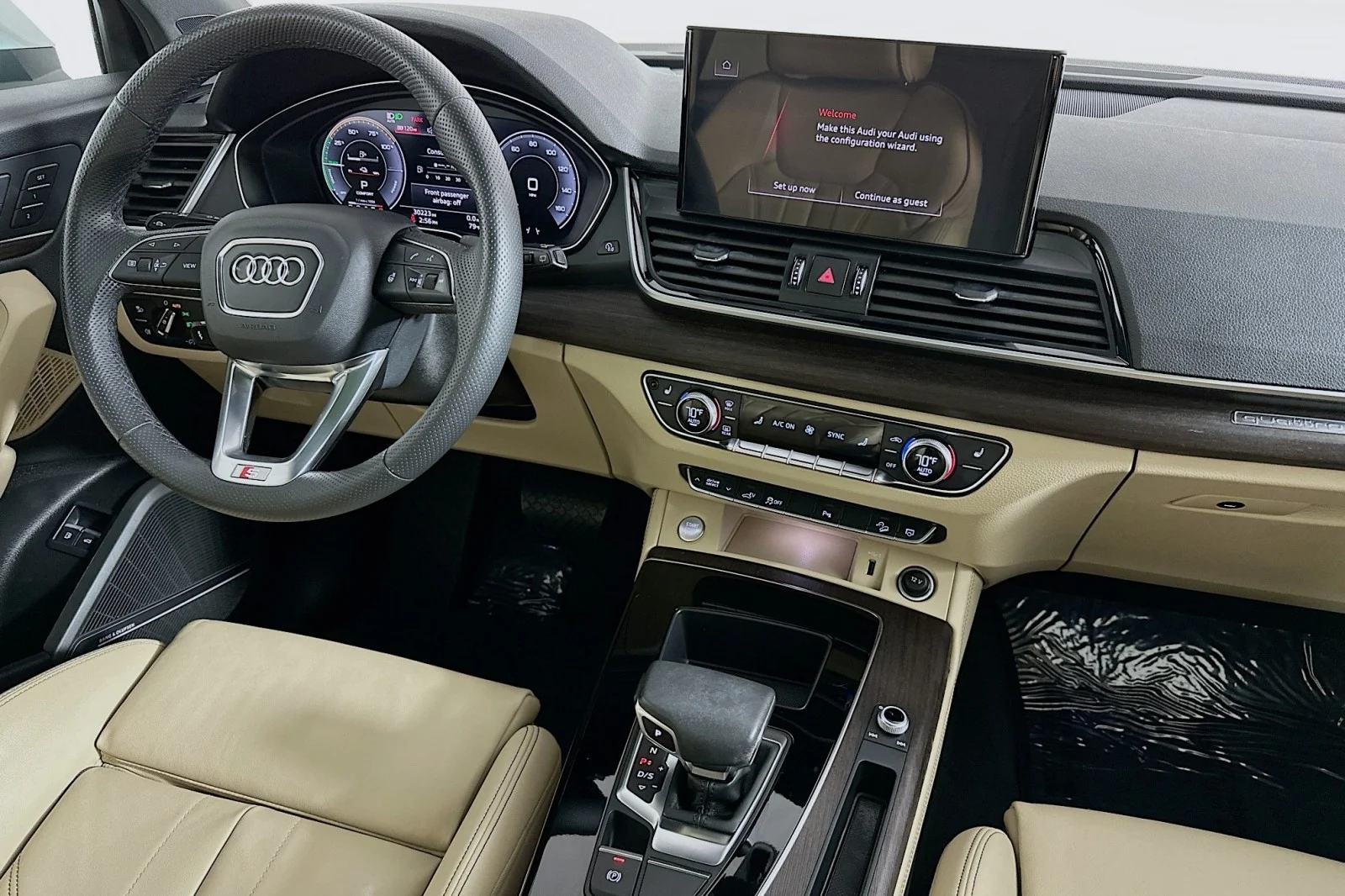 Used 2024 Glacier White Metallic Audi S line Premium Plus image 6