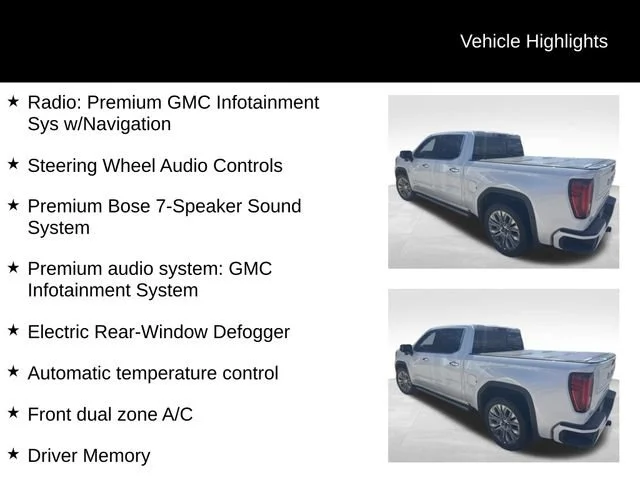 Used 2021 WHITE FROST TRICOAT GMC Denali image 12