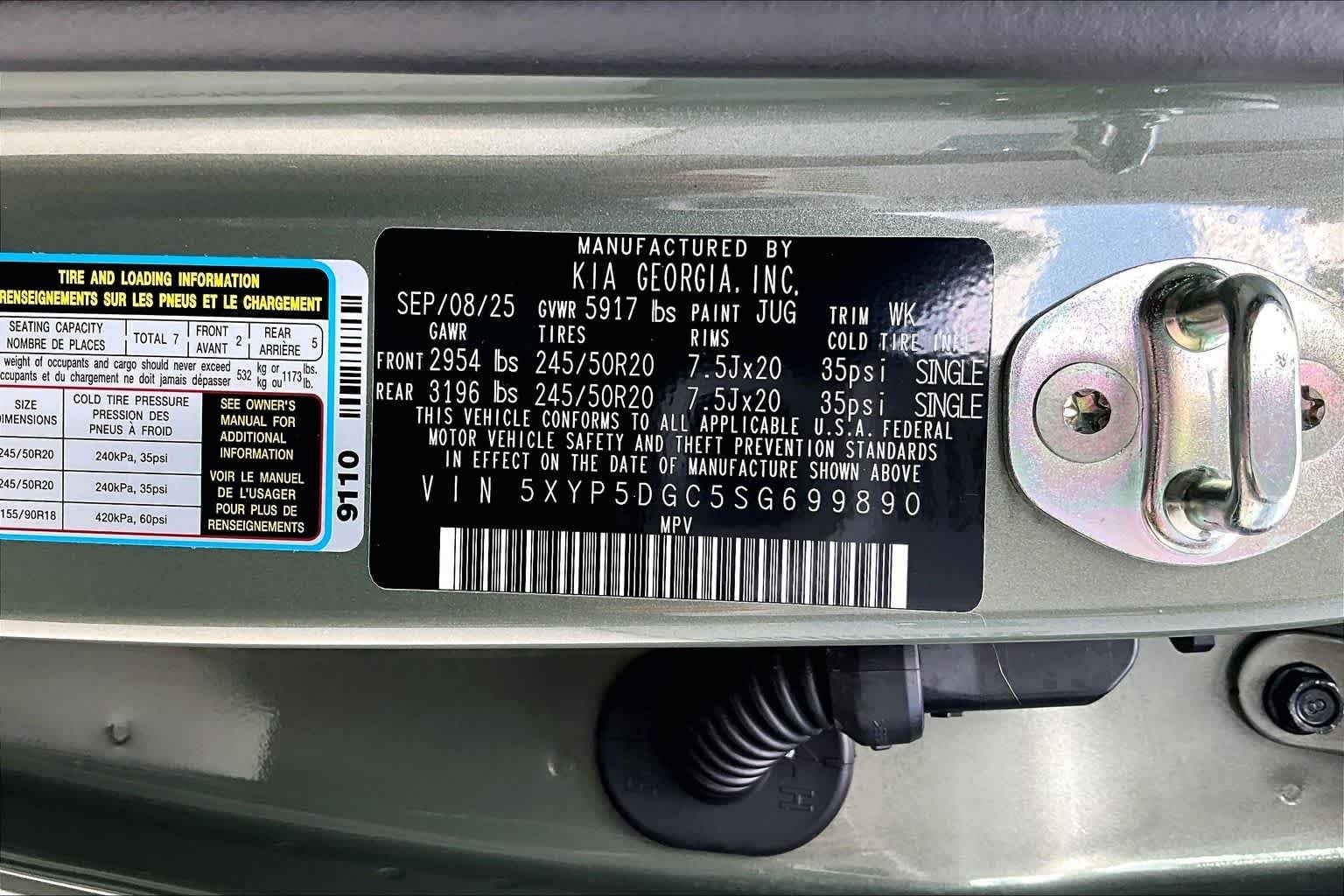 Certified Used 2025 Jungle Green Kia SX-Prestige X-Line image 33
