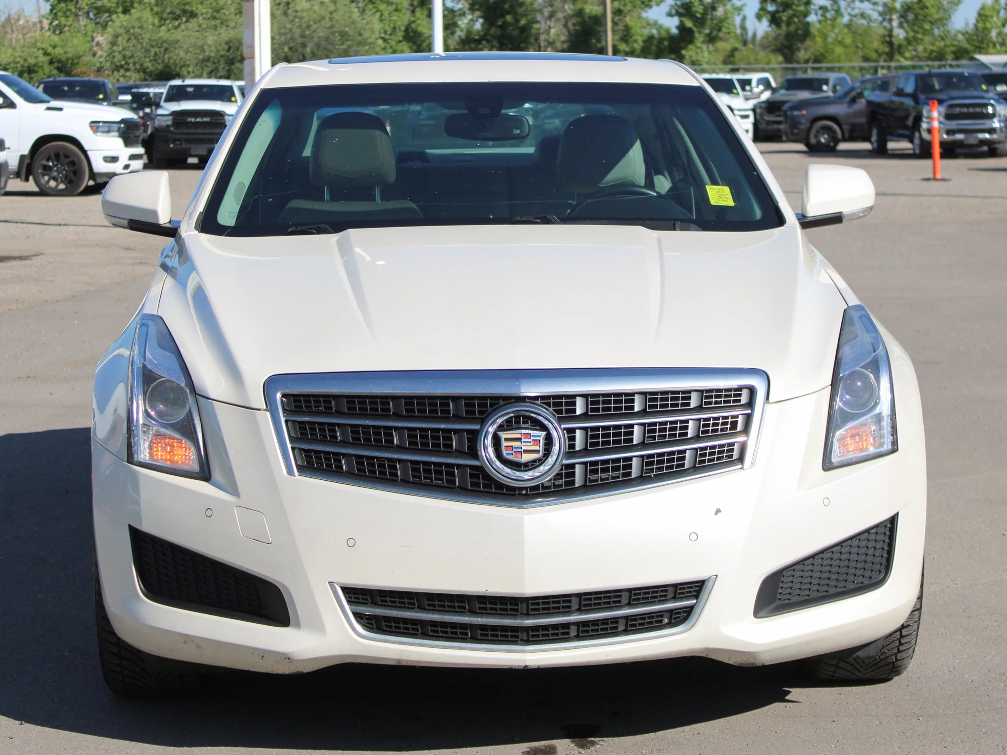 Used 2013 White Cadillac Luxury*No Accidents | Sunroof | BOSE | Heated Seats | Nav | Backup Camera | V6 | 321 HP image 8